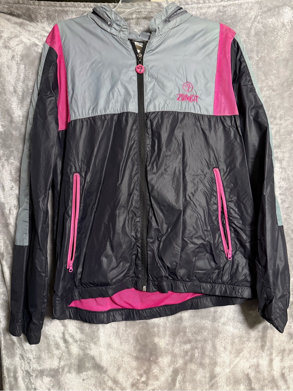 Zumba Fitness Hooded Windbreaker